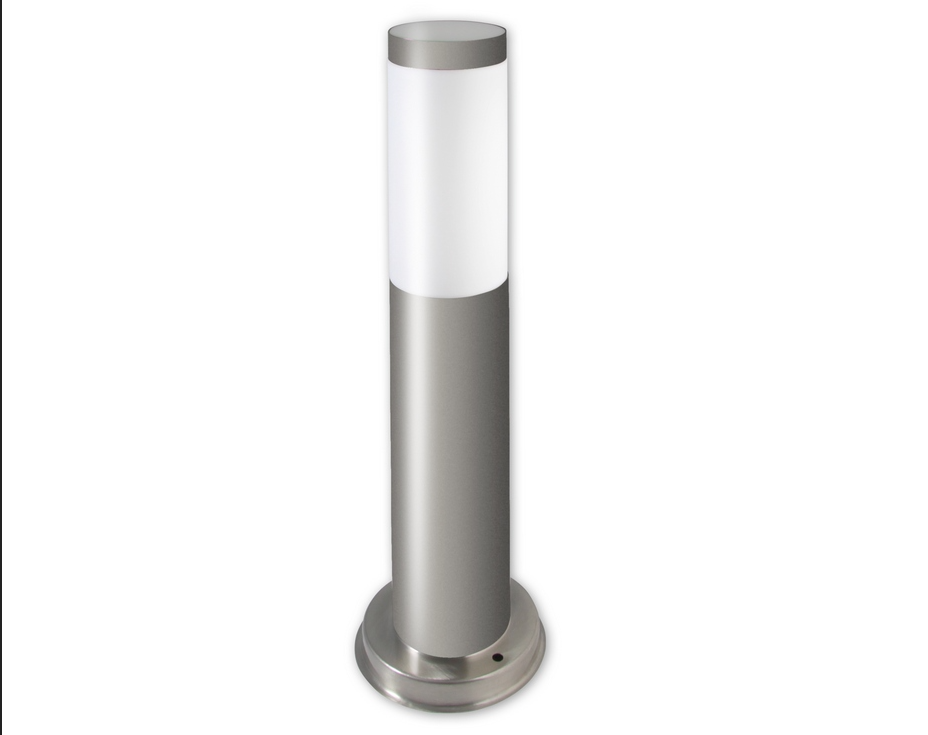 LED tuinpilaar - 45cm - 230V - E27 fitting - Zilver LED tuinpilaar - 45cm - 230V - E27 fitting - Zilver